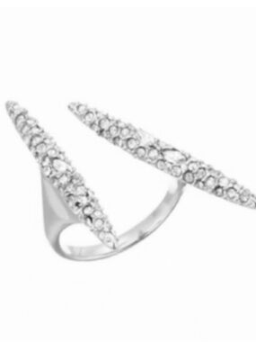 NEW Alexis Bittar Archive Modernist Spear Ring JN11